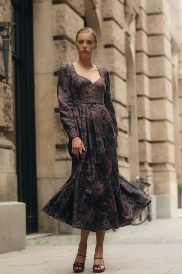 Kleider^Gottseidank Damenkleid Kit burgund