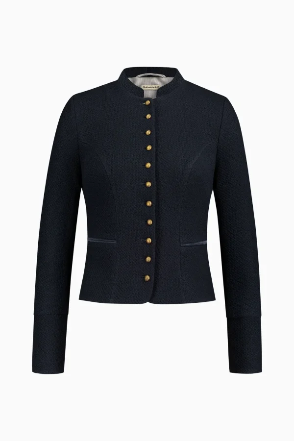 Jacken^Gottseidank Damenmiederjacke Barbara nachtblau