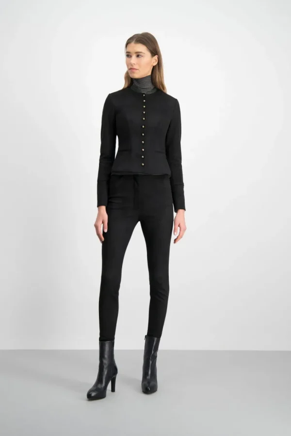 Jacken^Gottseidank Damenmiederjacke Barbara schwarz