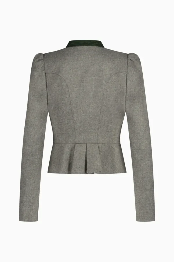 Jacken^Gottseidank Damenmiederjacke Belinda antikgrau