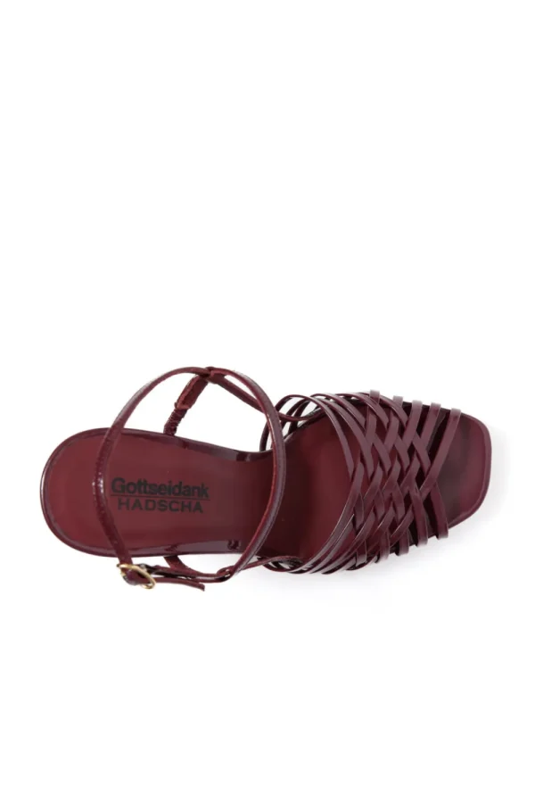 Schuhe^Gottseidank Damenschuh Augustenstraße red plum