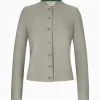 Strick^Gottseidank Damenstrickjacke Aloisia Uni Möwengrau