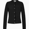 Strick^Gottseidank Damenstrickjacke Aloisia Uni Lakritz