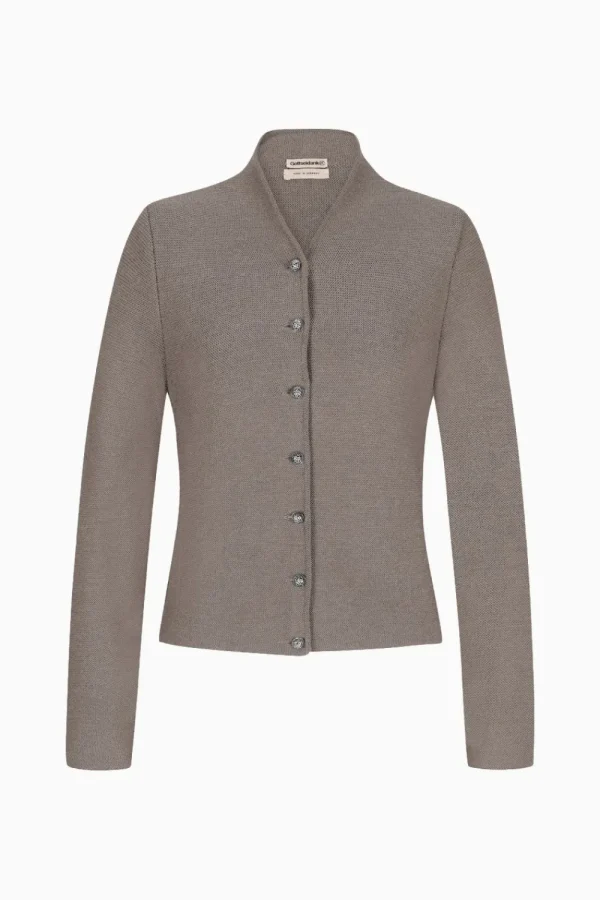 Strick^Gottseidank Damenstrickjacke Anna Uni horn