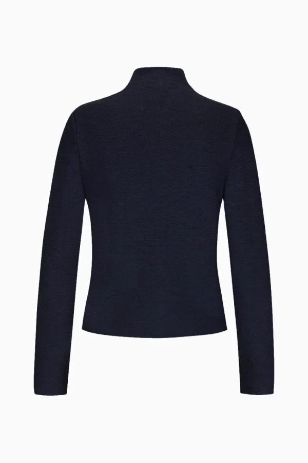 Strick^Gottseidank Damenstrickjacke Anna Uni marine