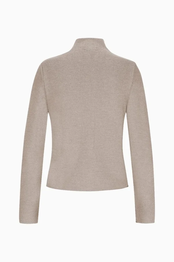 Strick^Gottseidank Damenstrickjacke Anna Uni Rahm