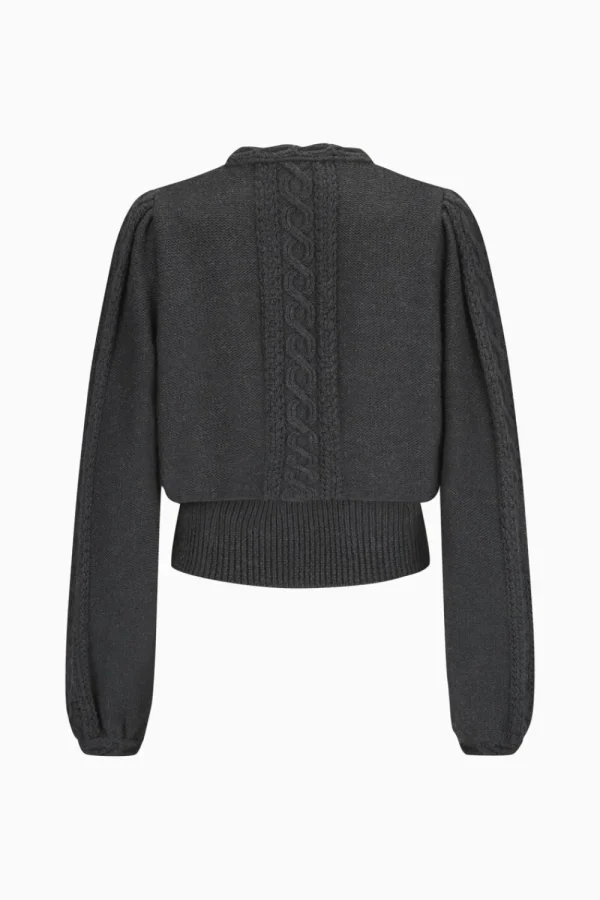Strick^Gottseidank Damenstrickjacke Lea lakritz