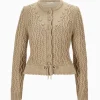 Strick^Gottseidank Damenstrickjacke Lene camel