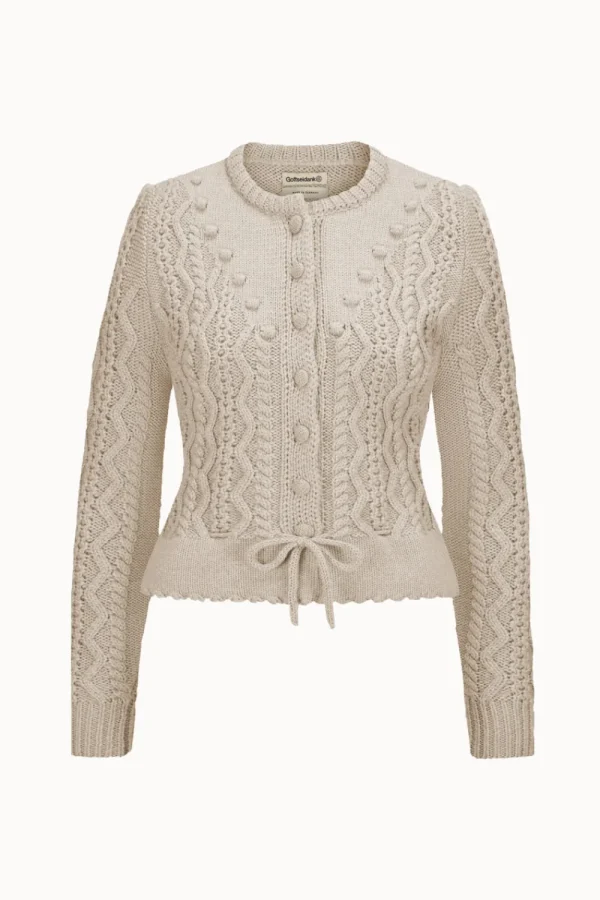 Strick^Gottseidank Damenstrickjacke Lene nude rose