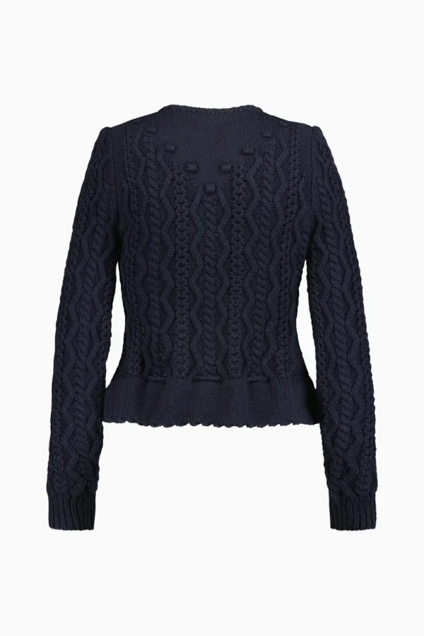 Strick^Gottseidank Damenstrickjacke Lene marine
