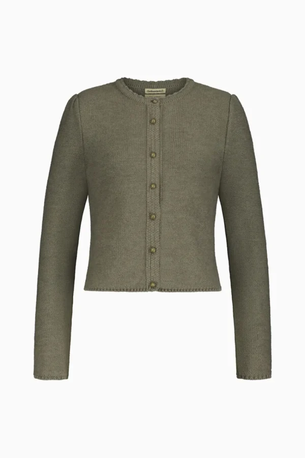 Strick^Gottseidank Damenstrickjacke Mirl thymian