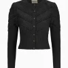 Strick^Gottseidank Damenstrickjacke Ophelia lakritz