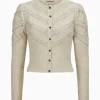 Strick^Gottseidank Damenstrickjacke Ophelia champagner