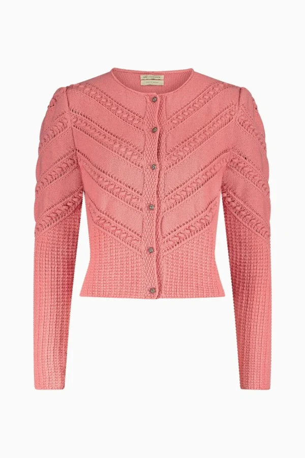 Strick^Gottseidank Damenstrickjacke Ophelia nelkenrosa