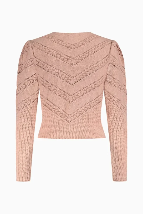 Strick^Gottseidank Damenstrickjacke Ophelia Rosenholz