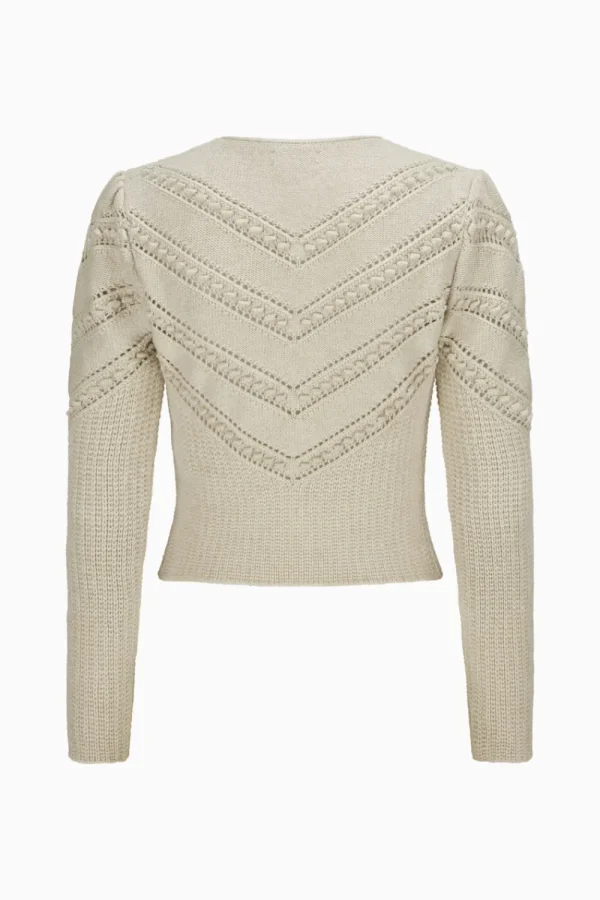 Strick^Gottseidank Damenstrickjacke Ophelia champagner