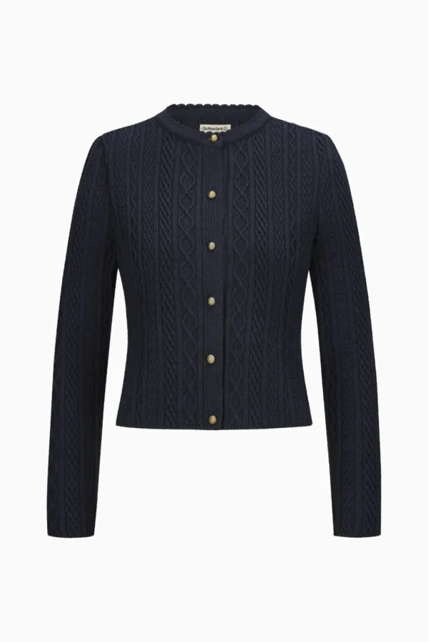 Strick^Gottseidank Damenstrickjacke Sophia marine