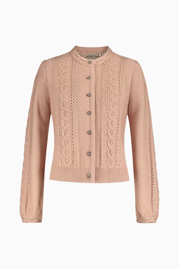 Strick^Gottseidank Damenstrickjacke Ulla Rosenholz