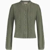 Strick^Gottseidank Damenstrickjacke Ulla thymian