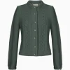 Strick^Gottseidank Damenstrickjacke Ulla rosmarin