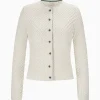 Strick^Gottseidank Damenstrickjacke Vevi Uni chamois