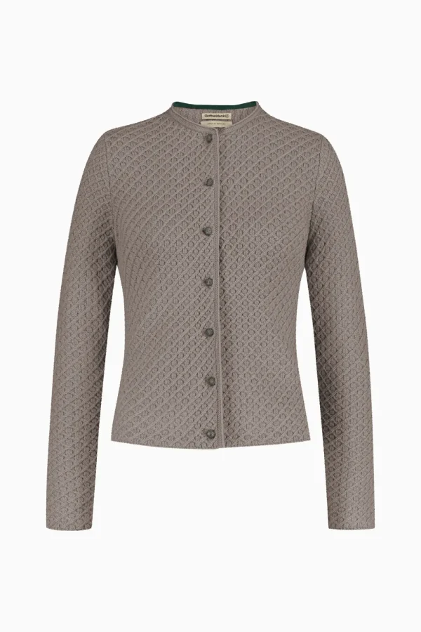 Strick^Gottseidank Damenstrickjacke Vevi Uni horn