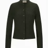 Strick^Gottseidank Damenstrickjacke Vevi Uni rosmarin