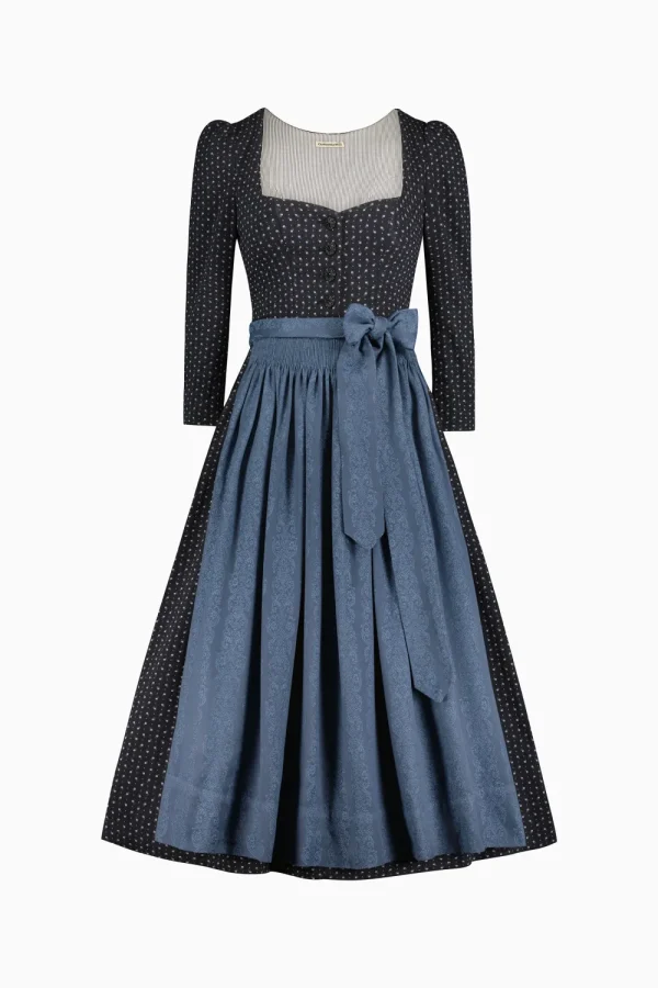 Dirndl^Gottseidank Dirndl Amrei nachtblau
