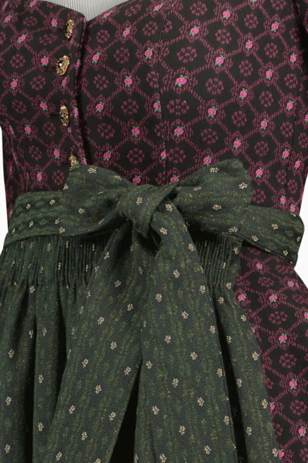 Dirndl^Gottseidank Dirndl Amrei merlotrot