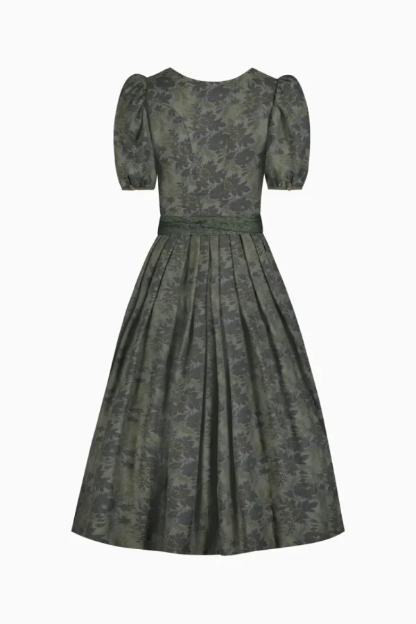 Dirndl^Gottseidank Dirndl Carolina flaschengrün