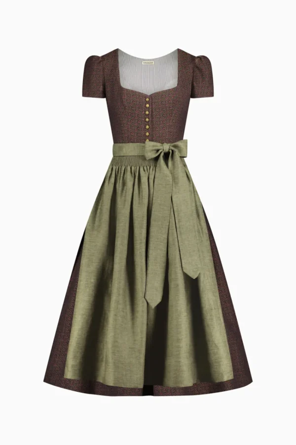 Dirndl^Gottseidank Dirndl Evi burgund