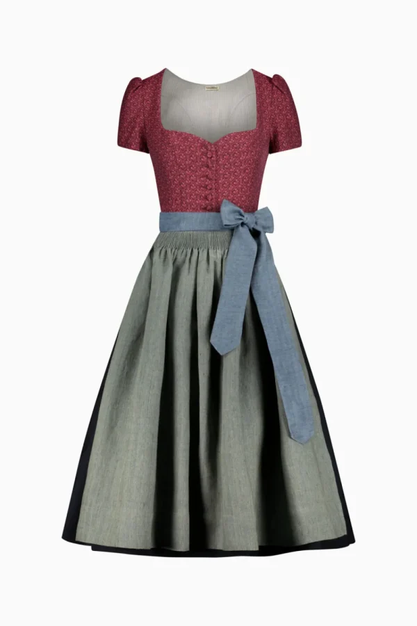 Dirndl^Gottseidank Dirndl Evi preiselbeer