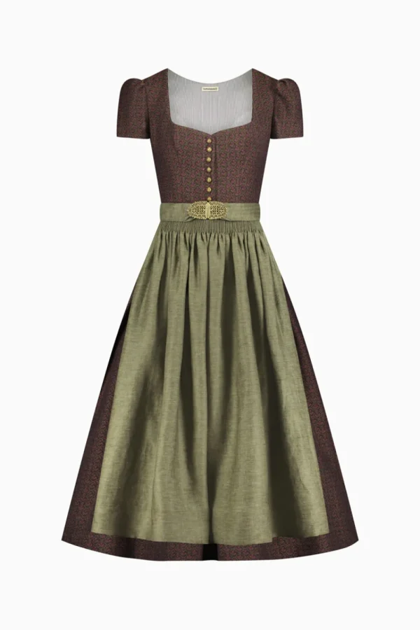 Dirndl^Gottseidank Dirndl Evi burgund