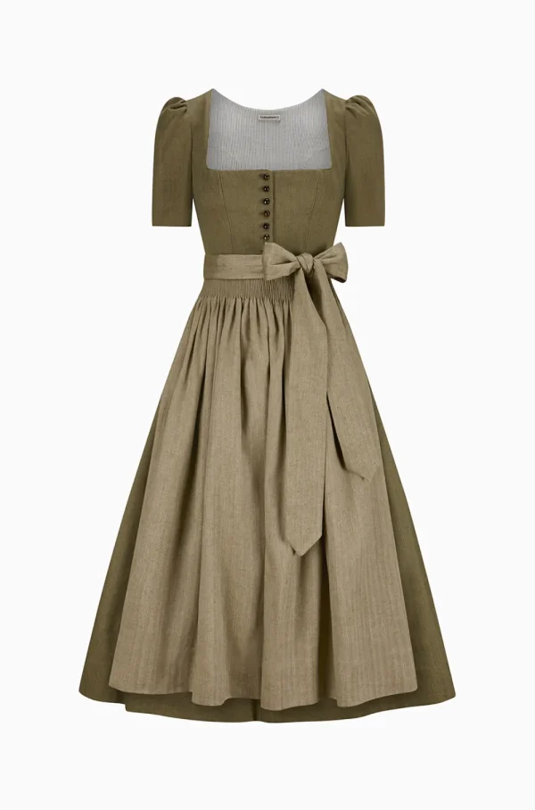 Dirndl^Gottseidank Dirndl Hanni oliv