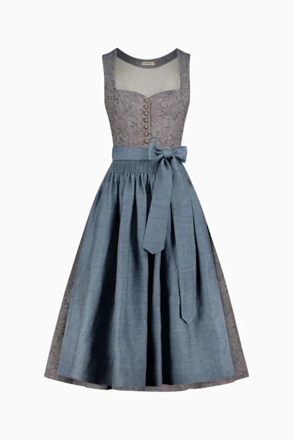 Dirndl^Gottseidank Dirndl Hedi indigoblau