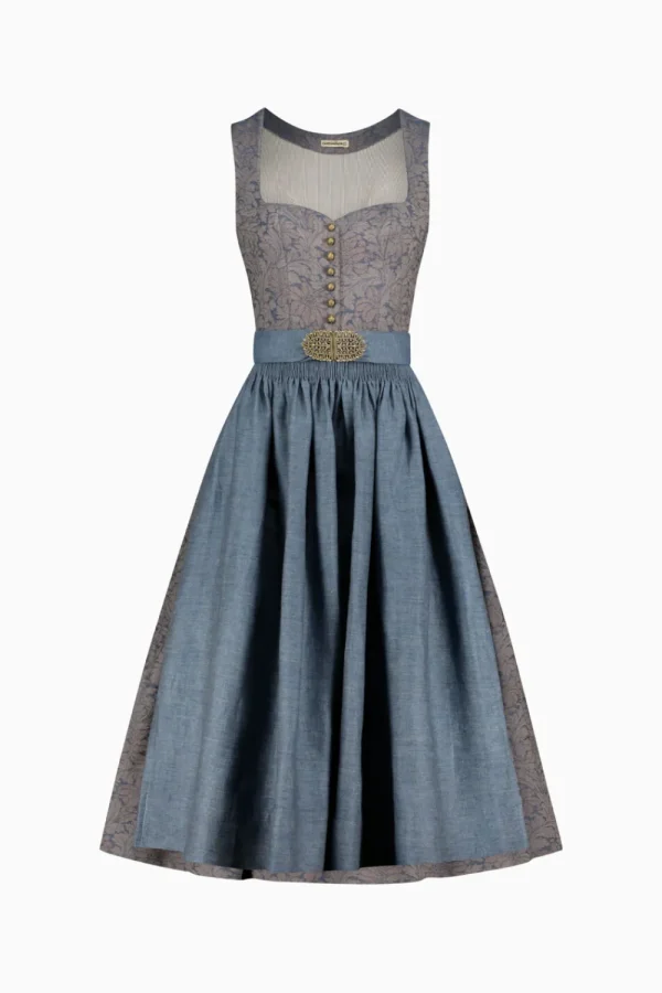 Dirndl^Gottseidank Dirndl Hedi indigoblau