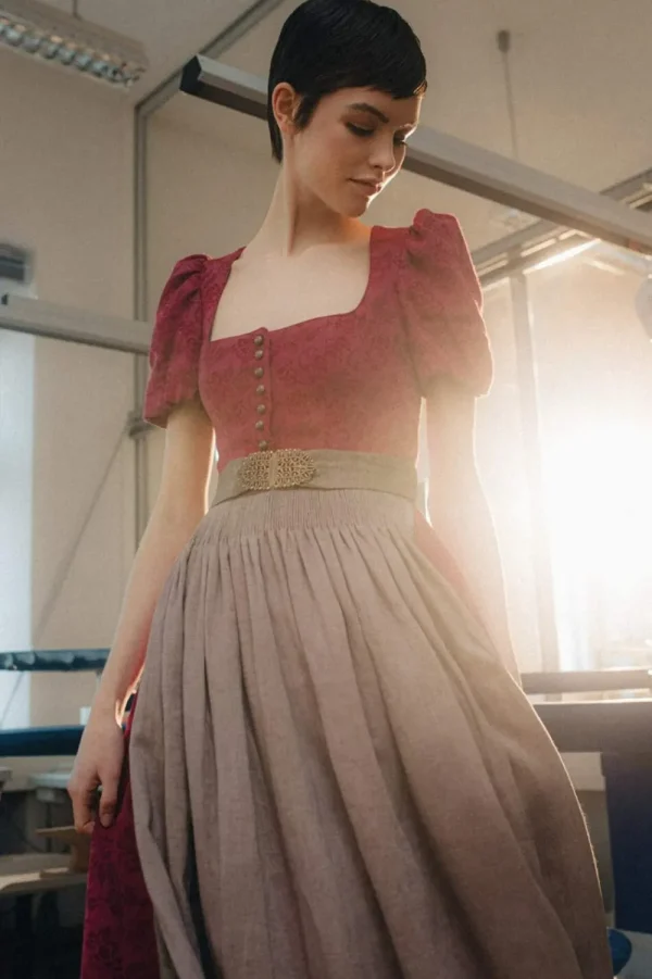 Dirndl^Gottseidank Dirndl Laura preiselbeer