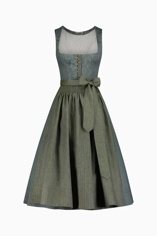 Dirndl^Gottseidank Dirndl Monika agave