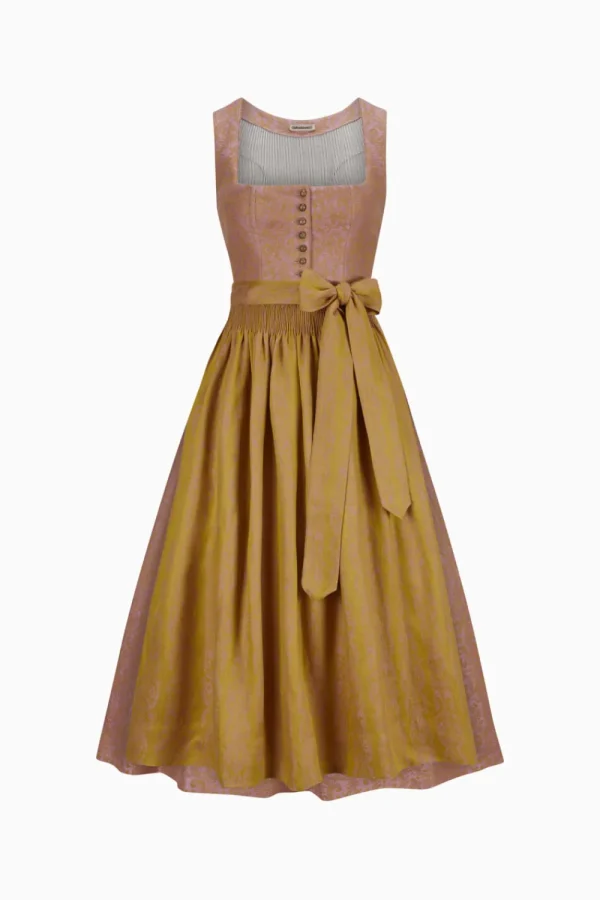 Dirndl^Gottseidank Dirndl Monika grapefruit