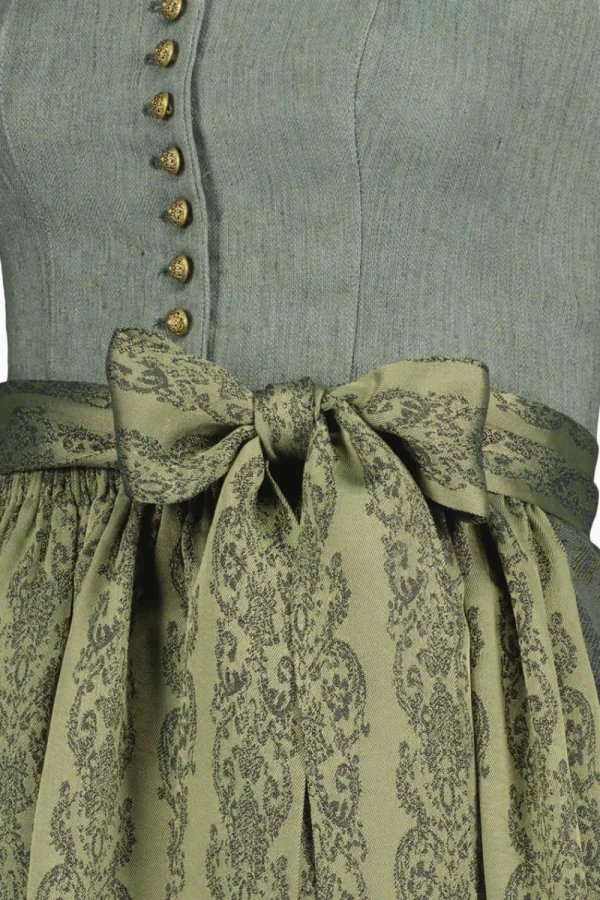 Dirndl^Gottseidank Dirndl Monika taubenblau