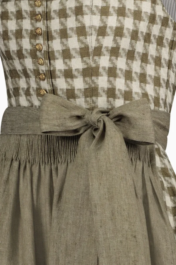 Dirndl^Gottseidank Dirndl Monika oliv