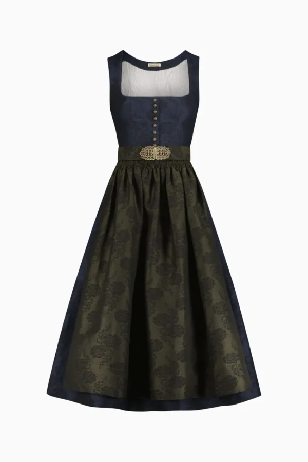 Dirndl^Gottseidank Dirndl Monika indigoblau