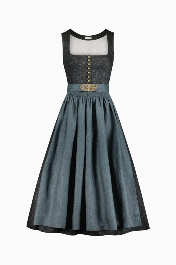 Dirndl^Gottseidank Dirndl Monika nachtblau