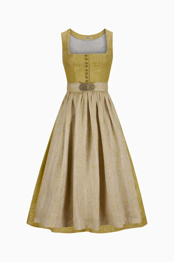 Dirndl^Gottseidank Dirndl Monika champagner