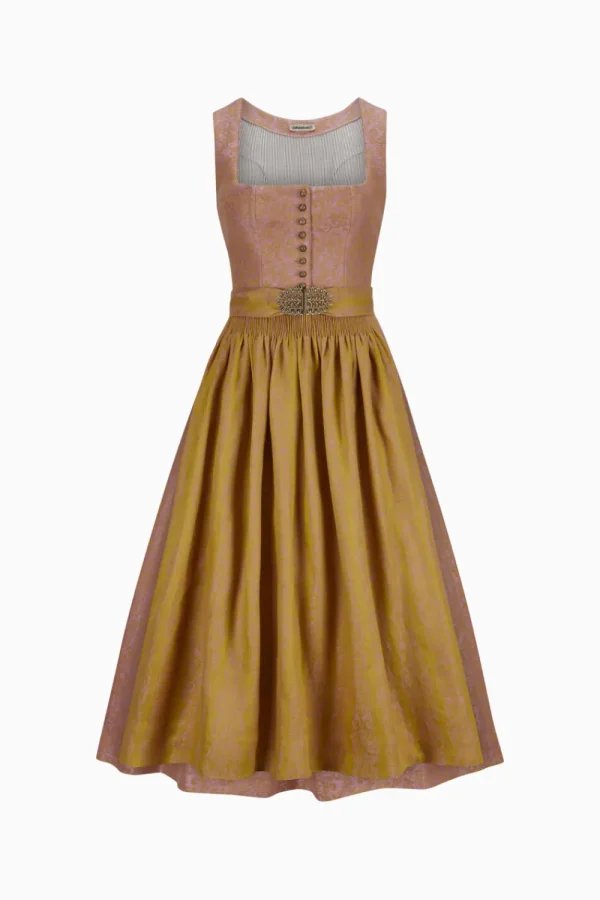 Dirndl^Gottseidank Dirndl Monika grapefruit