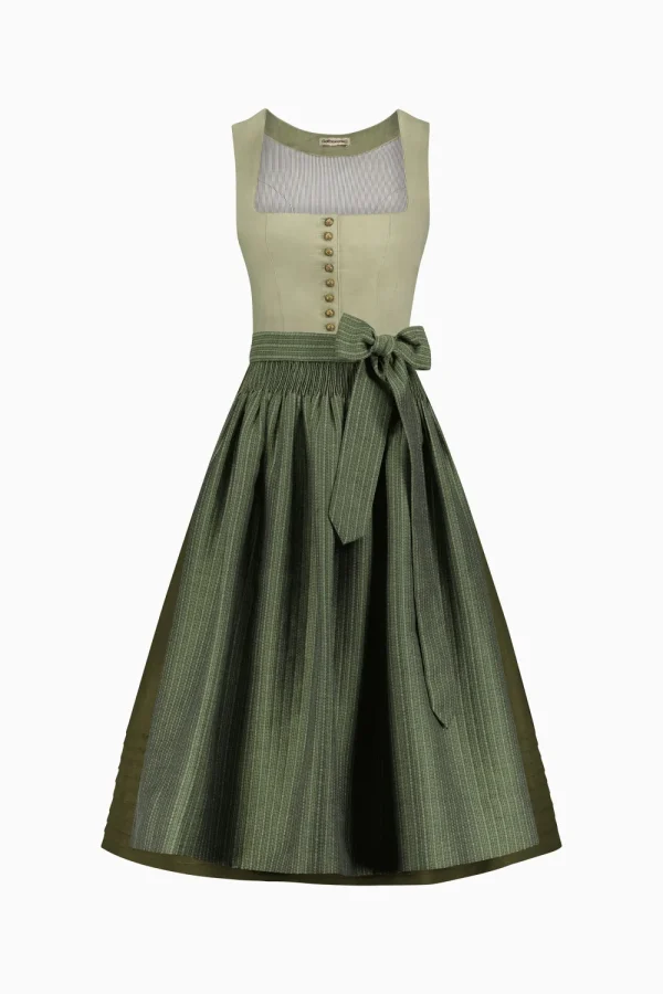Dirndl^Gottseidank Dirndl MonikaB salbeigrün