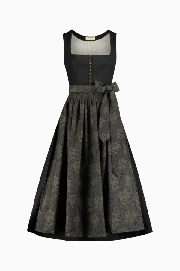 Dirndl^Gottseidank Dirndl MonikaB kaviarschwarz