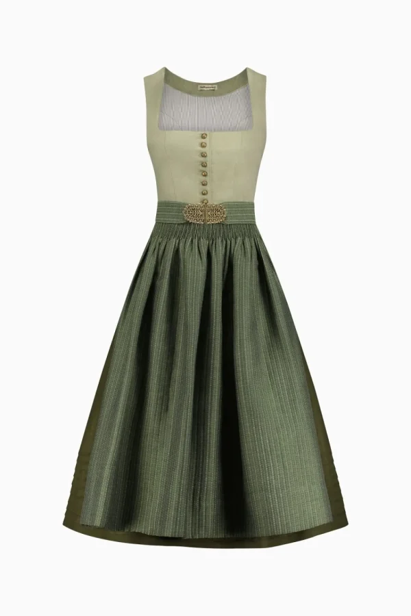 Dirndl^Gottseidank Dirndl MonikaB salbeigrün