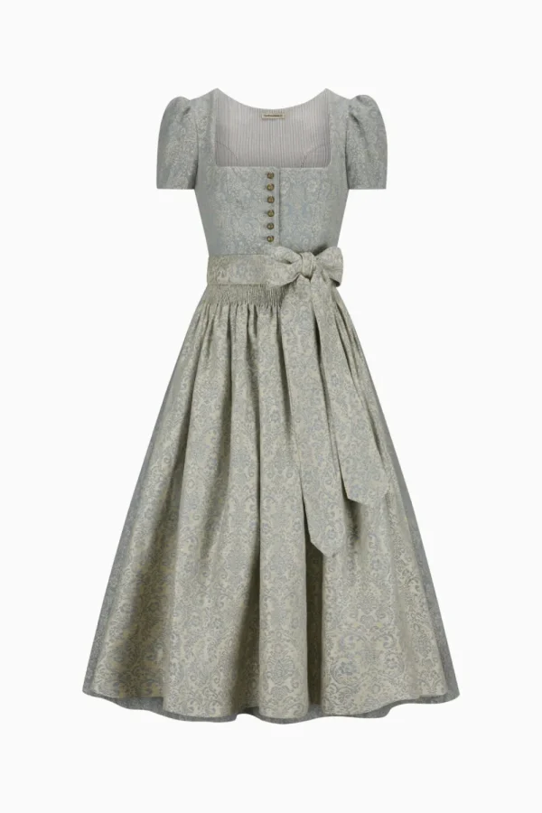 Dirndl^Gottseidank Dirndl Tessa nebelblau