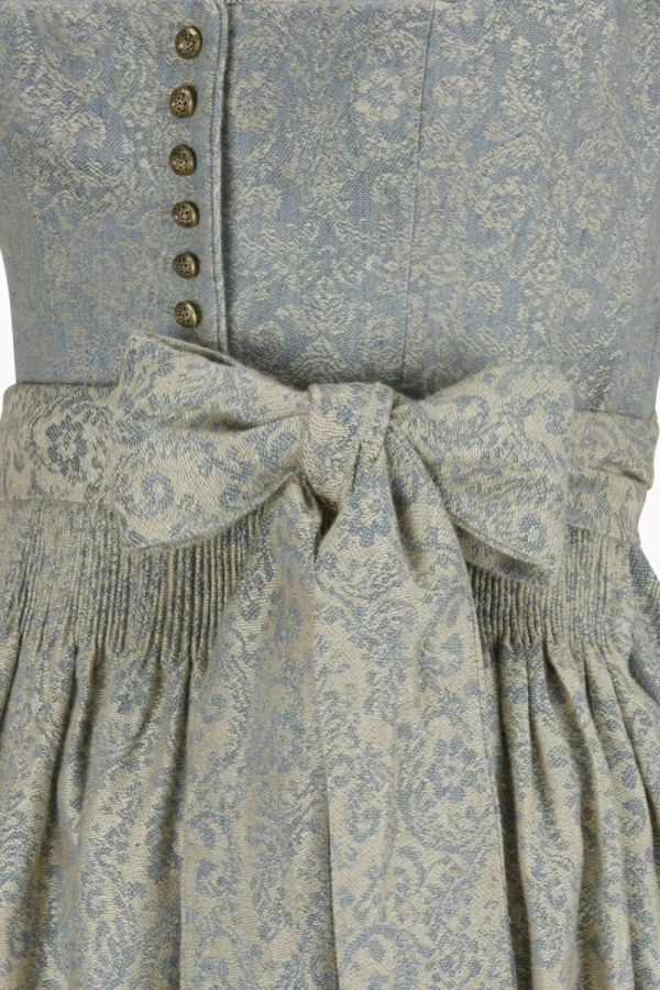 Dirndl^Gottseidank Dirndl Tessa nebelblau